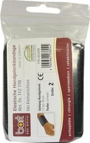 Bort Medical Handgelenkbandage mit Klettverschluss Größe 2 schwarz, 1 Stück