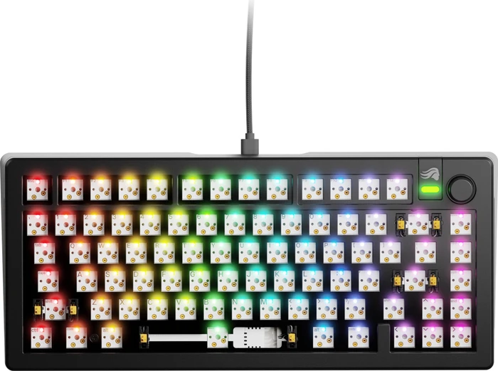 Glorious GMMK 3, Barebone Tastatur, 75%, schwarz, ISO