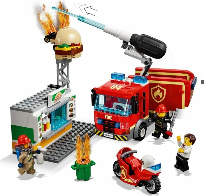 LEGO City Feuerwehr - Feuerwehreinsatz im Burger-Restaurant