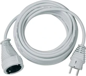Brennenstuhl Verlängerungskabel IP44 weiß H05VV-F 3G1.5, 10m