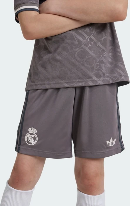 adidas Real Madrid 2024/2025 Ausweichshorts charcoal (Junior)