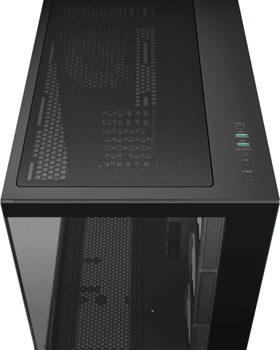 DeepCool CG530 4F, schwarz, Glasfenster