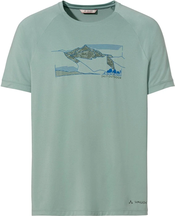 Vaude Gleann II Funktionsshirt kurzarm dusty fern (Herren)