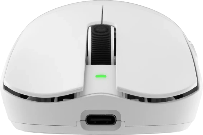 White Shark Agamemnon 8KHz Wireless Gaming Mouse, weiß, USB/Bluetooth