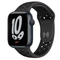 Apple Watch Nike Series 7 (GPS) 45mm Aluminium Mitternacht mit Sportarmband anthrazit/Schwarz Vorschaubild