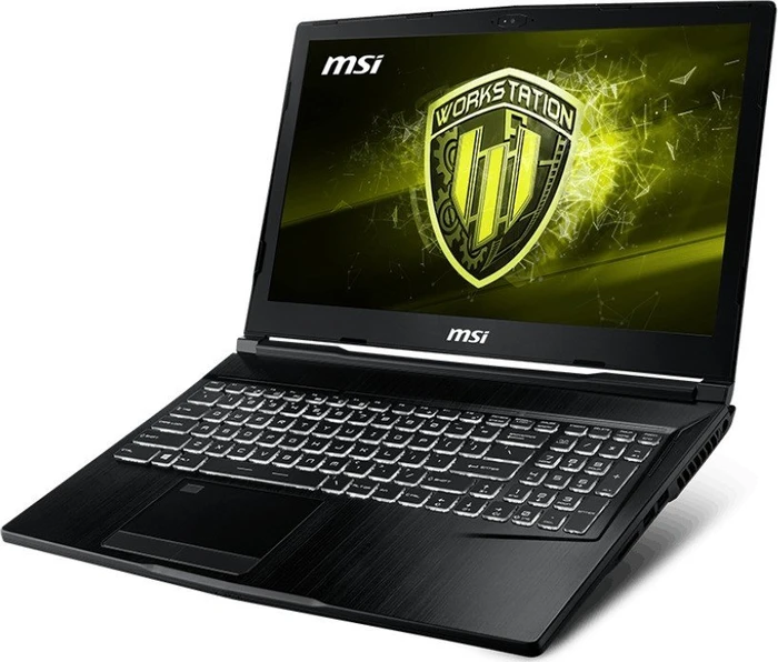 MSI WE73 8SJ-233 4K Workstation WE73 8SJ-233, Core i7-8750H, 16GB RAM, 256GB SSD, 1TB HDD, Quadro P2000, DE