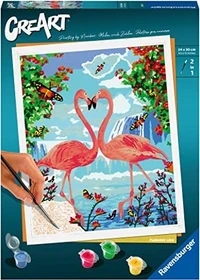 Ravensburger Malen nach Zahlen Flamingo Love