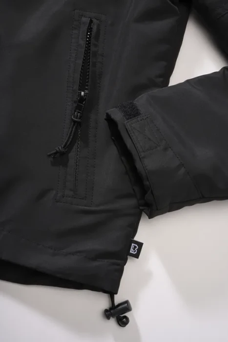 Brandit Windbreaker Frontzip Jacke schwarz (Damen)