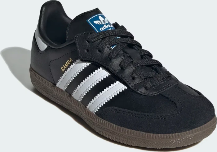 adidas Samba OG Comfort Closure Elastic Lace core black/cloud white/gum (Junior)