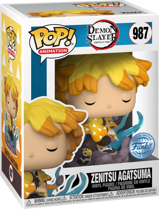 FunKo Pop! Animation - Demon Slayer - Zenitsu Agatsuma Transforming