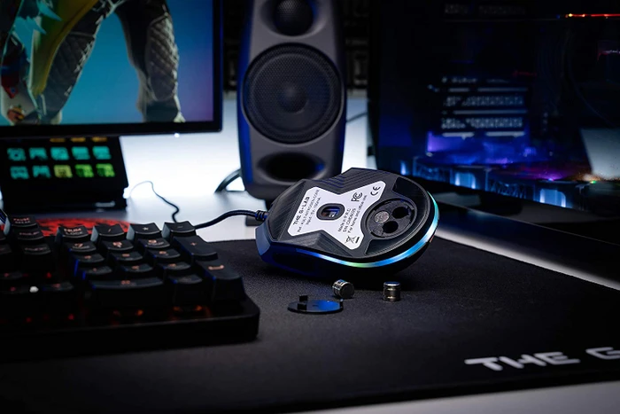 The G-Lab Kult Nitrogen CORE Gaming Mouse, schwarz, USB