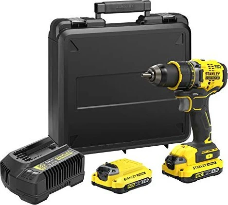 Stanley FatMax SFMCD720D2K Akku-Bohrschrauber inkl. Koffer + 2 Akkus 2.0Ah