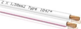 Oehlbach Speaker Wire 15 Lautsprecherkabel 2x 1.5mm² transparent (1047)