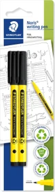 Staedtler Noris writing pen 307 0.3mm schwarz, 2er-Pack