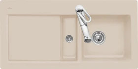 Villeroy & Boch Subway 60 Einbau Becken rechts almond