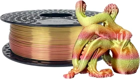 AzureFilm PLA Silk, Rainbow Flame Harmony, Spule, 1.75mm