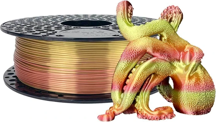 AzureFilm PLA Silk, Rainbow Flame Harmony, Spule, 1.75mm