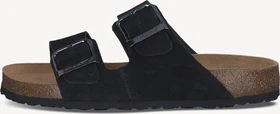 Tamaris Leder Pantolette schwarz (Damen)