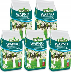 Biovita Weißanstrich für Obstbäume Baumanstrich, 10kg (5x 2kg)