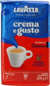 Lavazza Crema e Gusto Classico Kaffeepulver, 250g