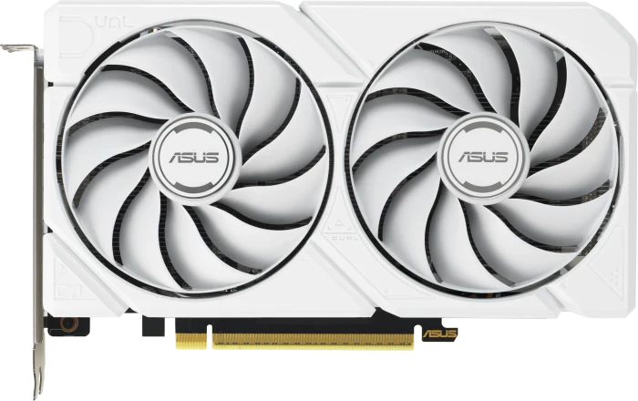 ASUS Dual Radeon RX 9060 XT White Edition, DUAL-RX9060XT-16G-WHITE, 16GB GDDR6, HDMI, 2x DP