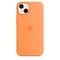 Apple Silikon Case mit MagSafe für iPhone 13 gelborange Vorschaubild