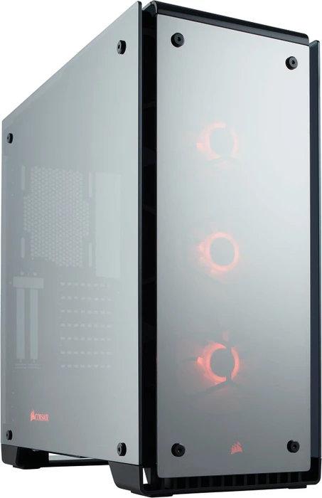 Corsair Crystal Series 570X RGB Mirror Black, schwarz, Glasfenster