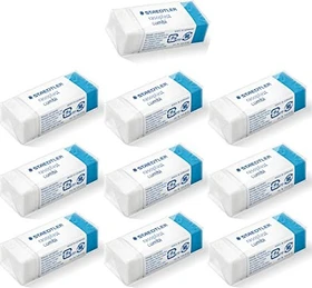 Staedtler Radierer rasoplast 526 B combo, blau/weiß, 10er-Pack