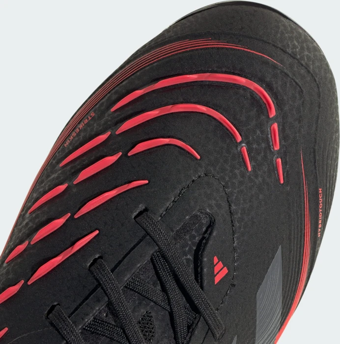 adidas Predator Elite FG core black/grey four/lucid red (Junior)