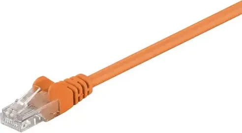 MicroConnect Patchkabel, Cat5e, U/UTP, RJ-45/RJ-45, 10m, orange