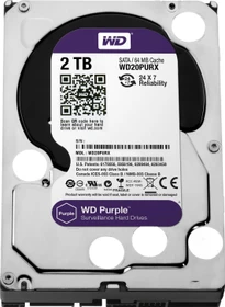 Western Digital WD Purple 2TB, 24/7, 512e / 3.5" / SATA 6Gb/s