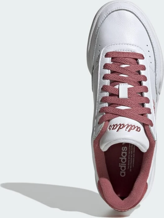 adidas Court Super cloud white/preloved crimson (Damen)