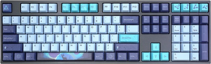Varmilo VEA108, Aurora, LEDs weiß, MX BROWN, USB, US