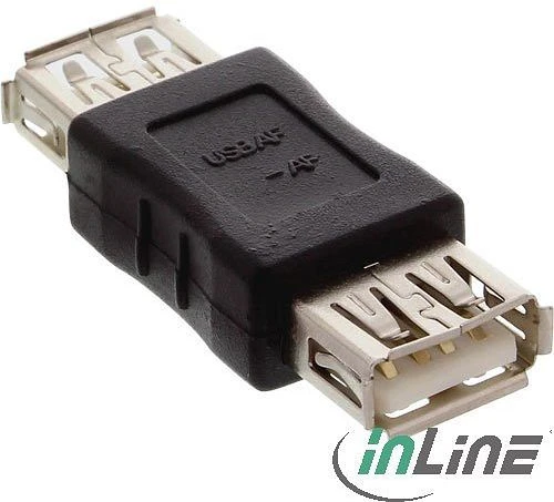 InLine USB 2.0 Adapter, Buchse A auf Buchse A