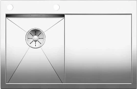 Blanco Zerox 4 S-IF InFino Einbau Becken links mit Ablauffernbedienung edelstahl