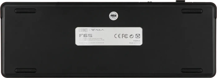 Epomaker x Aula F65, Black Gradient, LEDs RGB, hot-swap, Side-Printed, LEOBOG Reaper, USB/Bluetooth, US