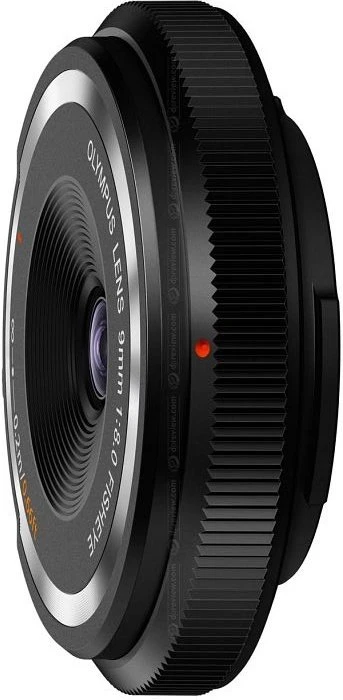 Olympus M.Zuiko digital 9mm 8.0 Body Cap Lens schwarz