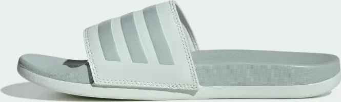 adidas Comfort Adilette crystal jade/linen green met (Damen)