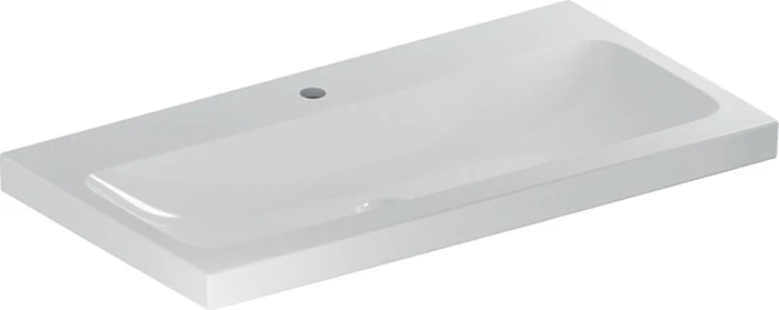 Geberit iCon Light Waschtisch 90cm, mit Hahnloch, ohne Überlauf, weiß (501.836.00.5)
