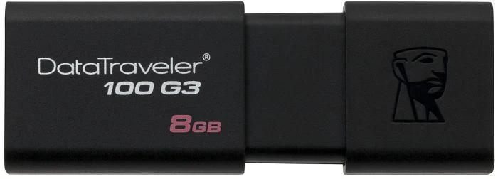 Kingston DataTraveler 100 G3 8GB, USB-A, USB 3.2 Gen 1×1