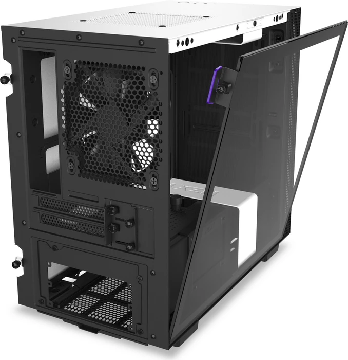 NZXT H210, weiß, Glasfenster, Mini-ITX