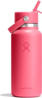 Hydro Flask Wide Mouth Flex Straw Cap Isolierflasche 946ml popstar pink
