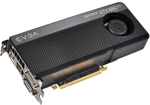 EVGA GeForce GTX 660 Ti, 2GB GDDR5, 2x DVI, HDMI, DP