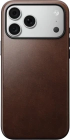 Nomad Modern Leather Case (Horween) für Apple iPhone 18 Pro Max rustic brown