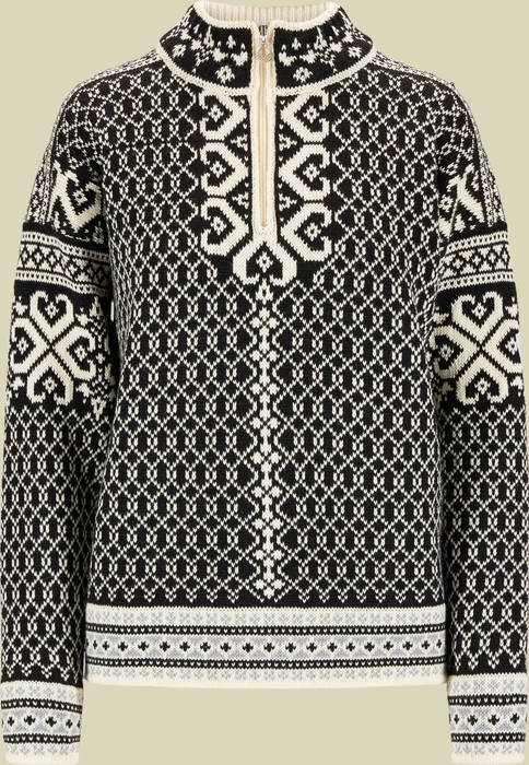 Dale of Norway Leknes Strickpullover coffee/off white/metal (Damen)