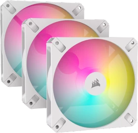 Corsair AR Series iCUE AR120 Digital RGB, weiß, LED-Steuerung, 120mm, 3er-Pack