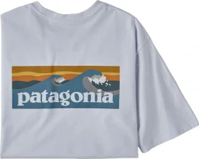 Patagonia Boardshort Logo Pocket Responsibili-Tee T-Shirt kurzarm weiß (Herren)