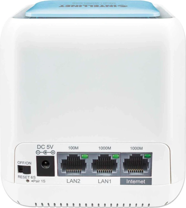 Intellinet Mesh WLAN-Set, Router und 2x Repeater Set, 3er-Bundle