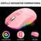 Klim Blaze Rechargeable Wireless Gaming Mouse rosa, USB Vorschaubild