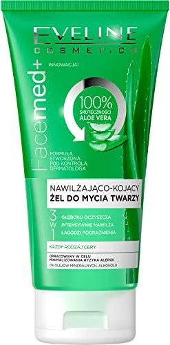 Eveline Cosmetics FaceMed+ Aloe Vera Reinigungsgel, 150ml